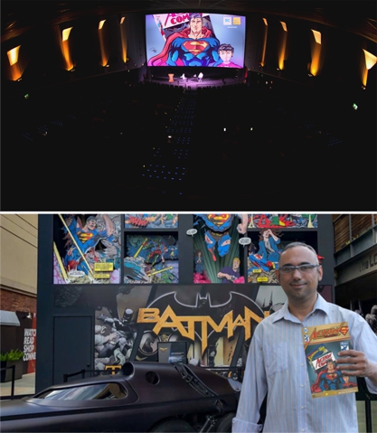 Festival Nacional de Quadrinhos e Cinema de Animação - Action Comics - Rodrigodraw Miguel